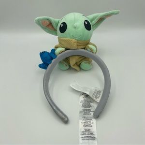 Disney Star Wars Mandalorian Headband The Child Grogu with Frog Cutest Bounty
